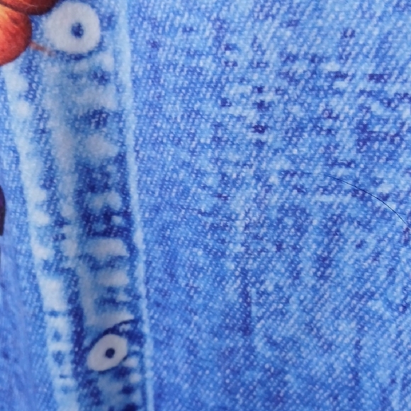 Colorful Whimsical Cottage Core Tree and Butterfly Print Midi Dress Size XXL - Picture 7 of 14